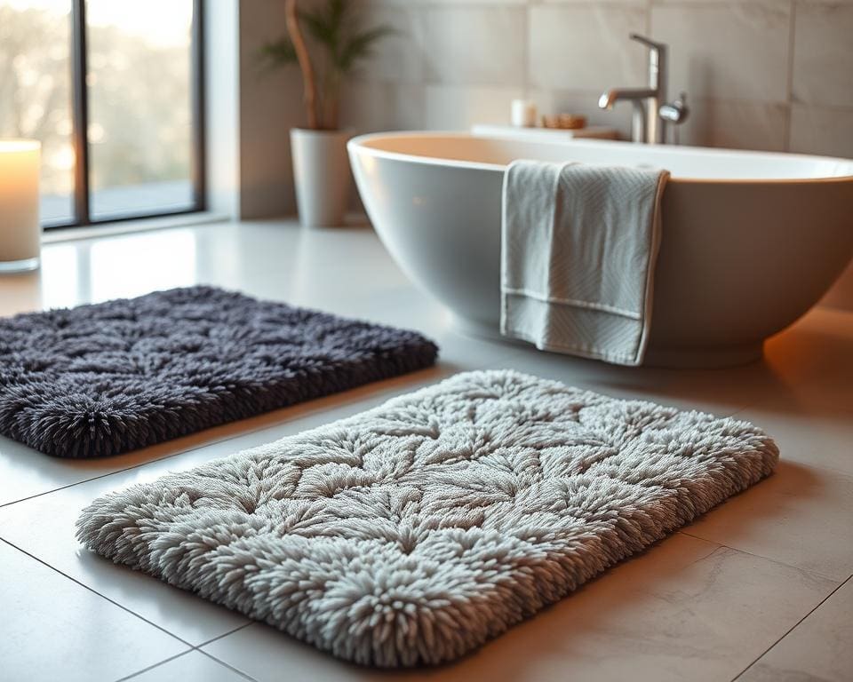 Badmatten die comfort en veiligheid naar je badkamer brengen