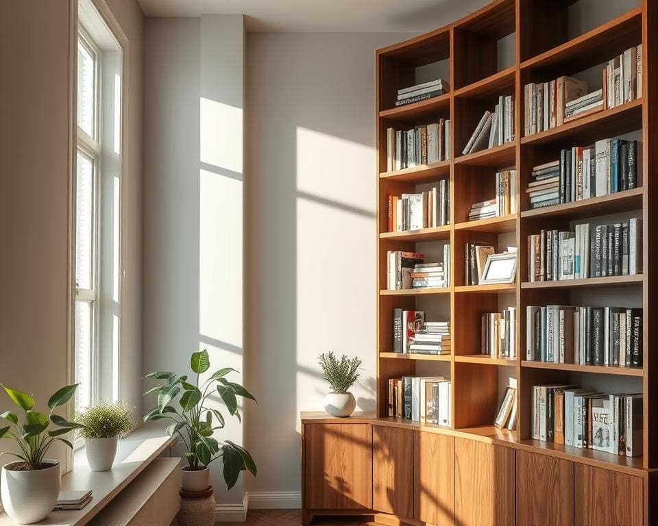 Boekenplanken voor een nette en georganiseerde boekencollectie