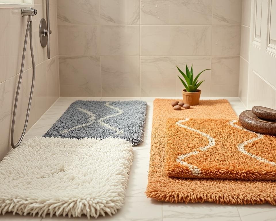 Douchematten voor veiligheid en comfort in de badkamer
