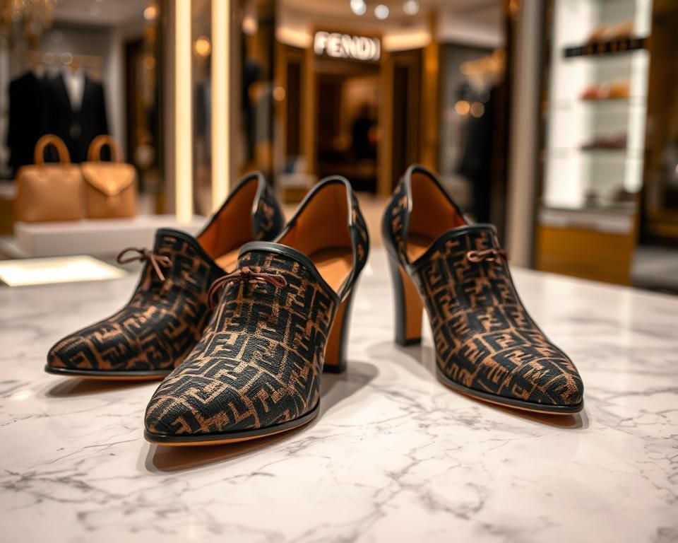 Fendi schoenen: Luxe ontmoet comfort in elke stap