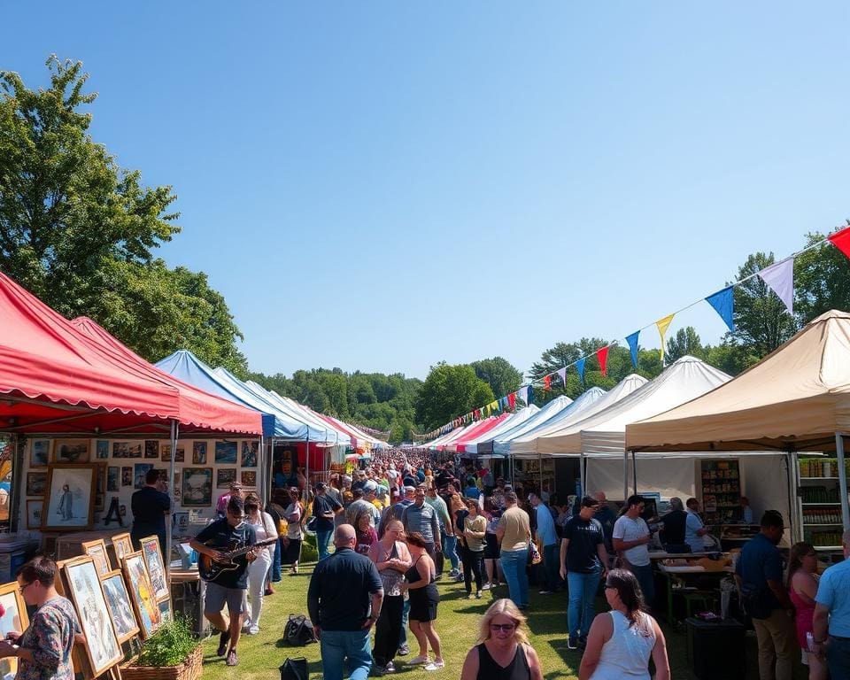 Festivaldag vol muziek, kunst en streetfood