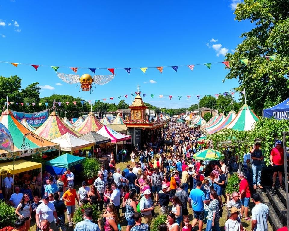 Festivalweekend met muziek, kunstinstallaties en street food