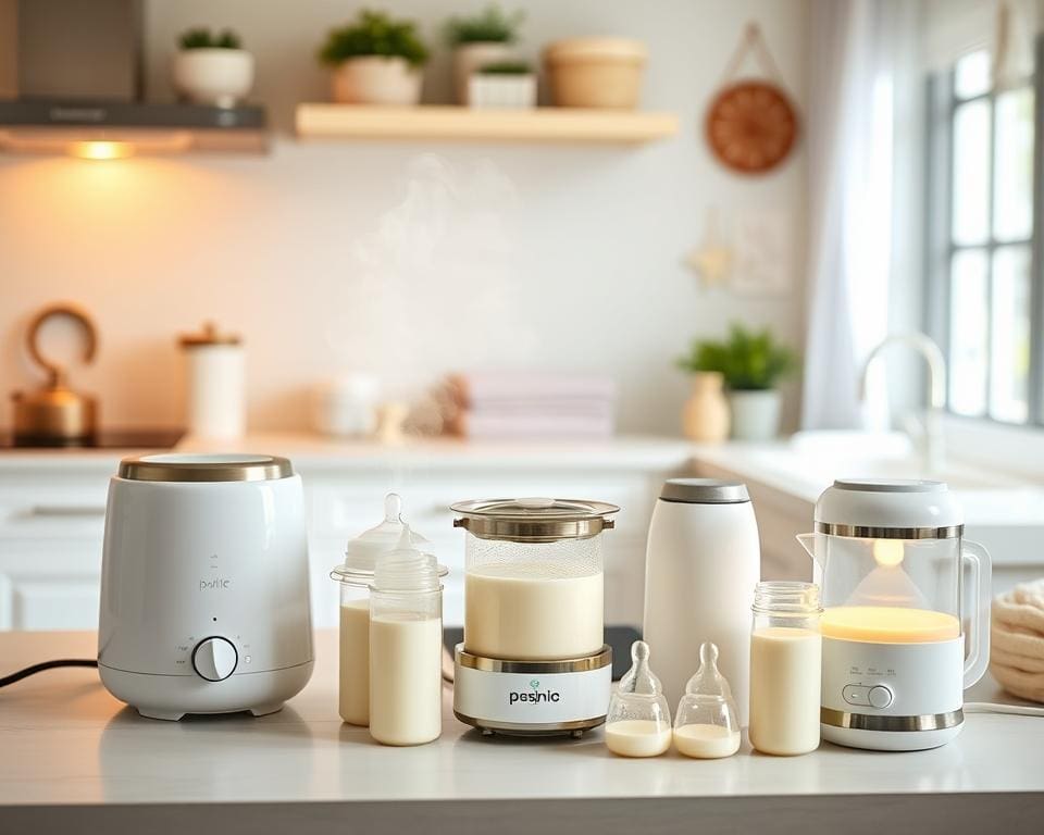 Flessenwarmers voor een gemakkelijke en snelle opwarming