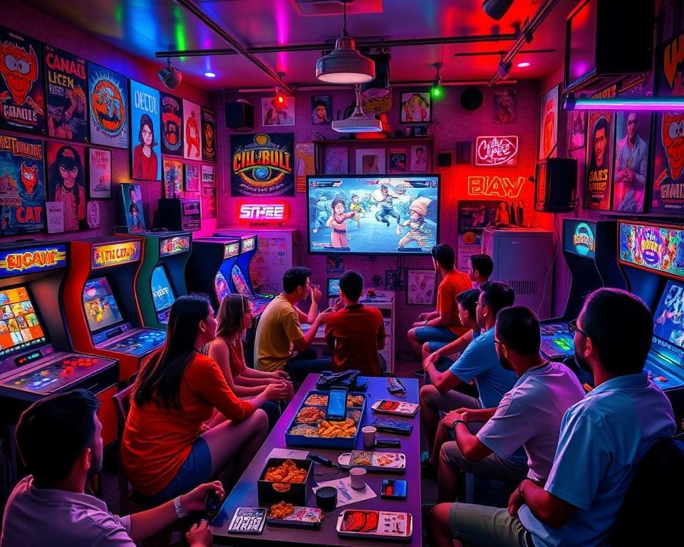 Game-avond vol competitie met retro en nieuwe titels