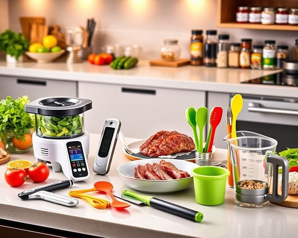 Keukengerei dat koken gemakkelijker maakt