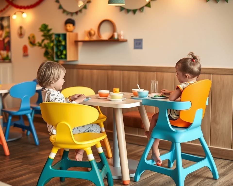 Kinderstoelen voor veilige en comfortabele eetmomenten
