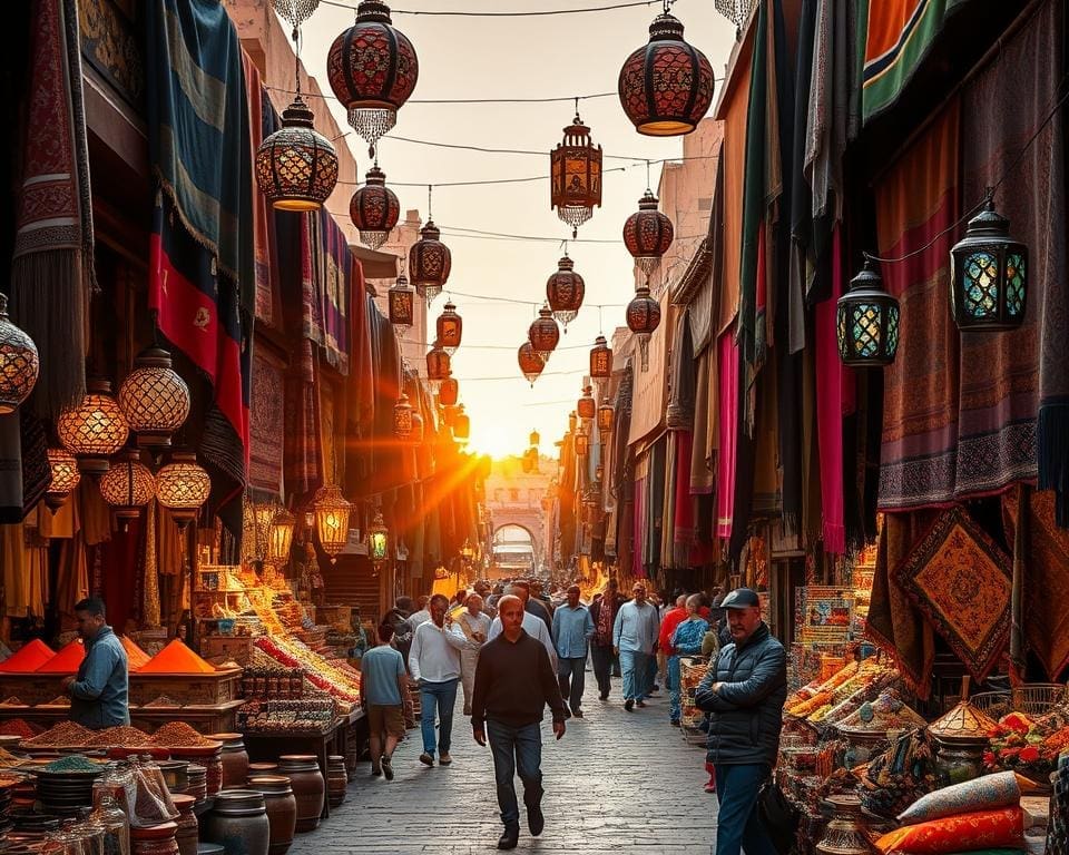 Kleurrijke bazaars Marrakech