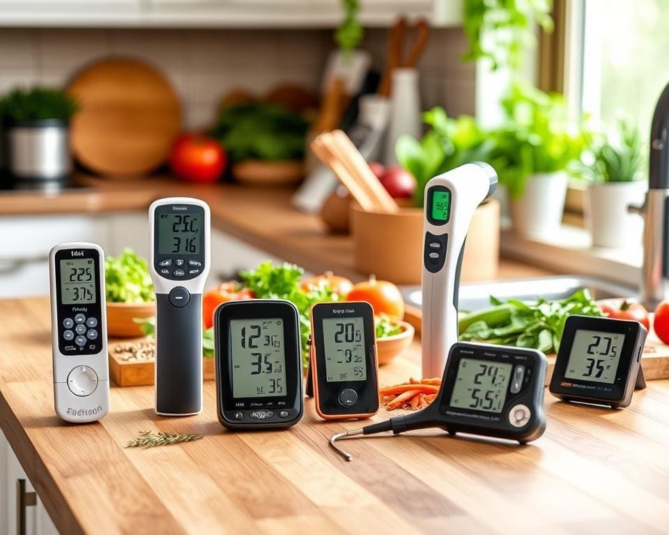 Kookthermometers voor nauwkeurige bereiding van gerechten