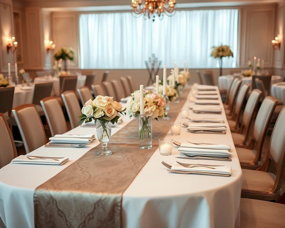 Tafellopers voor een elegante tafelschikking