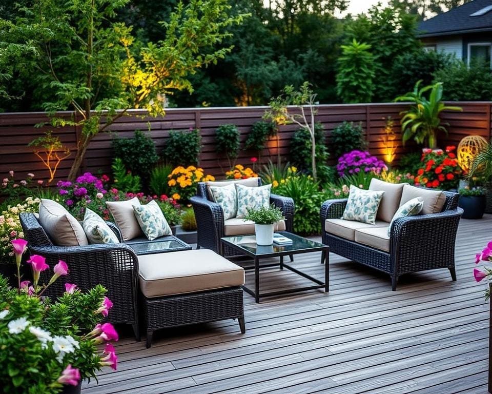Tuinmeubelen die luxe en comfort naar je buitenruimte brengen