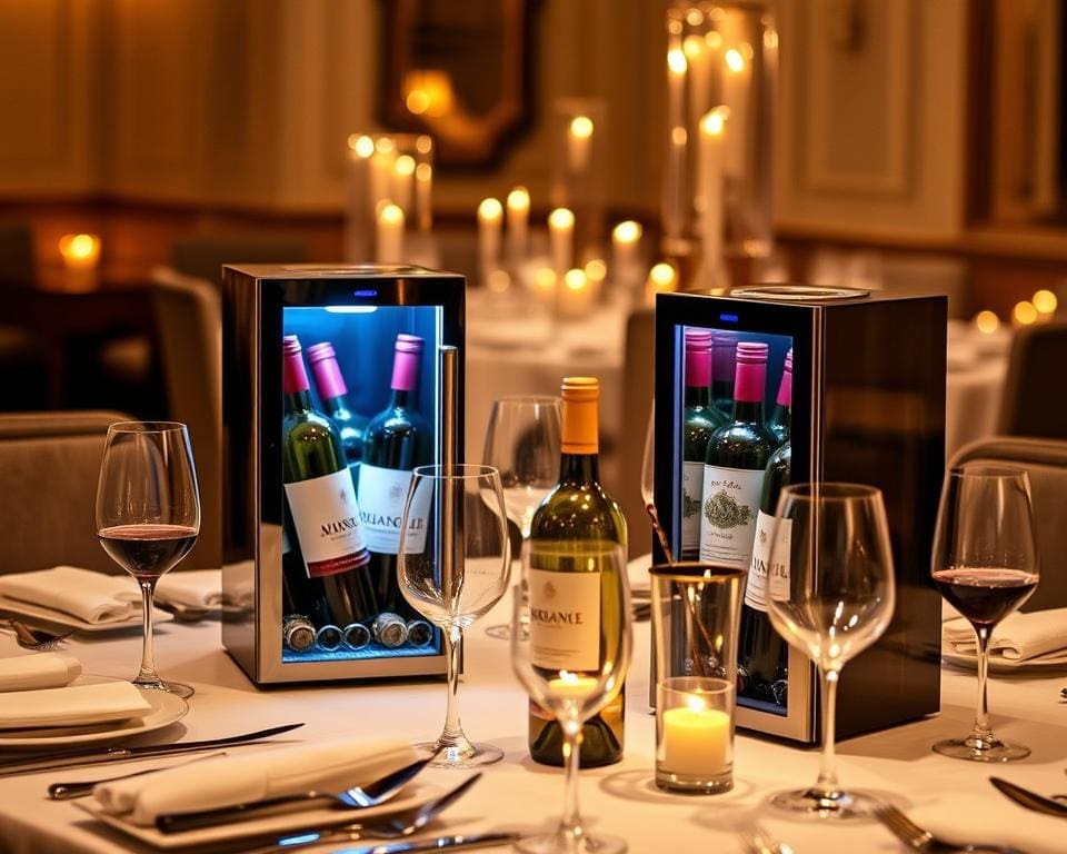 Wijnkoelers voor perfect gekoelde drankjes bij elk diner