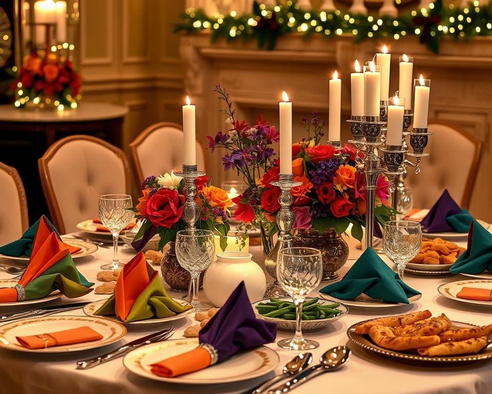 feestelijke tafeldecoratie ideeën