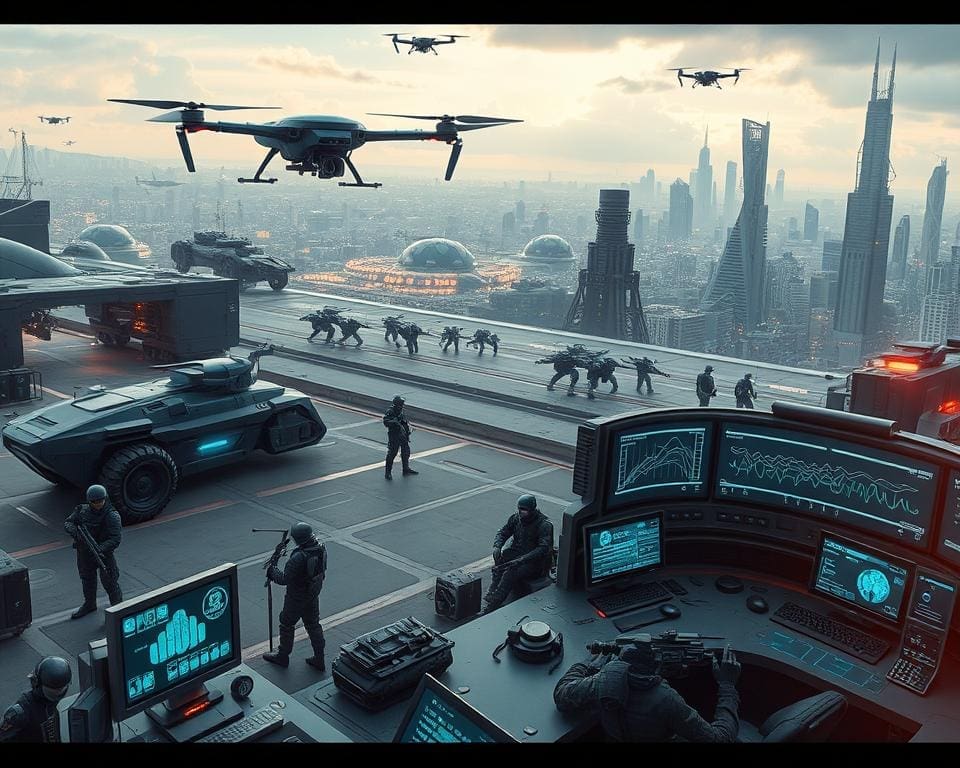 toekomstige militaire technologische ontwikkelingen
