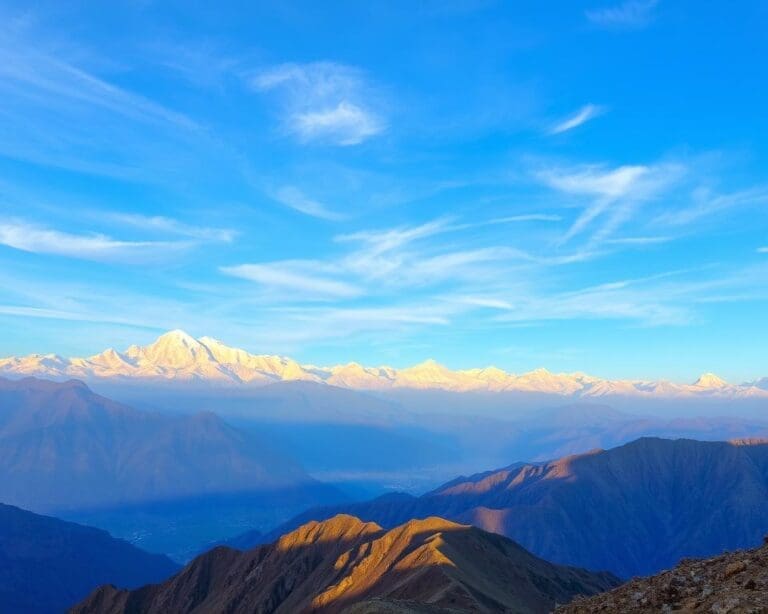 Bewonder de iconische bergen van de Himalaya