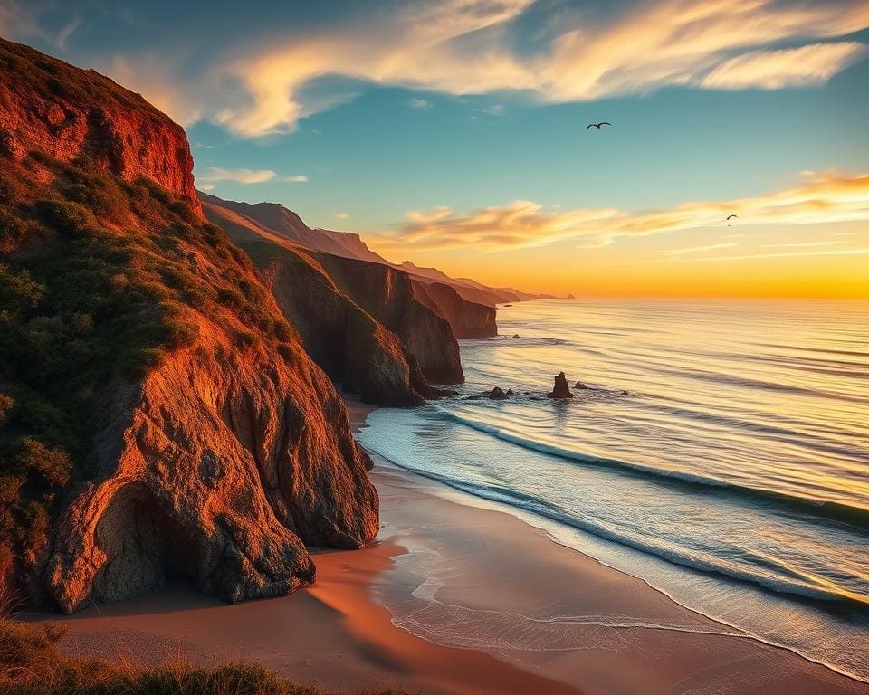 Bewonder de schilderachtige kust van Californië