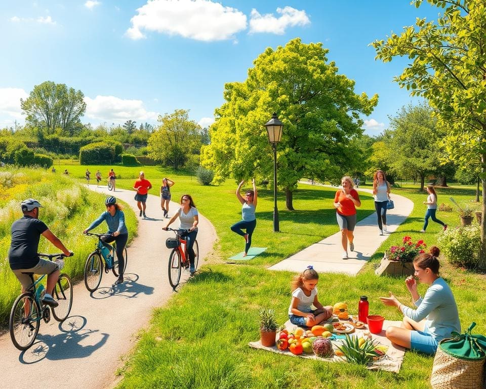 Buitenactiviteiten voor een gezondere levensstijl