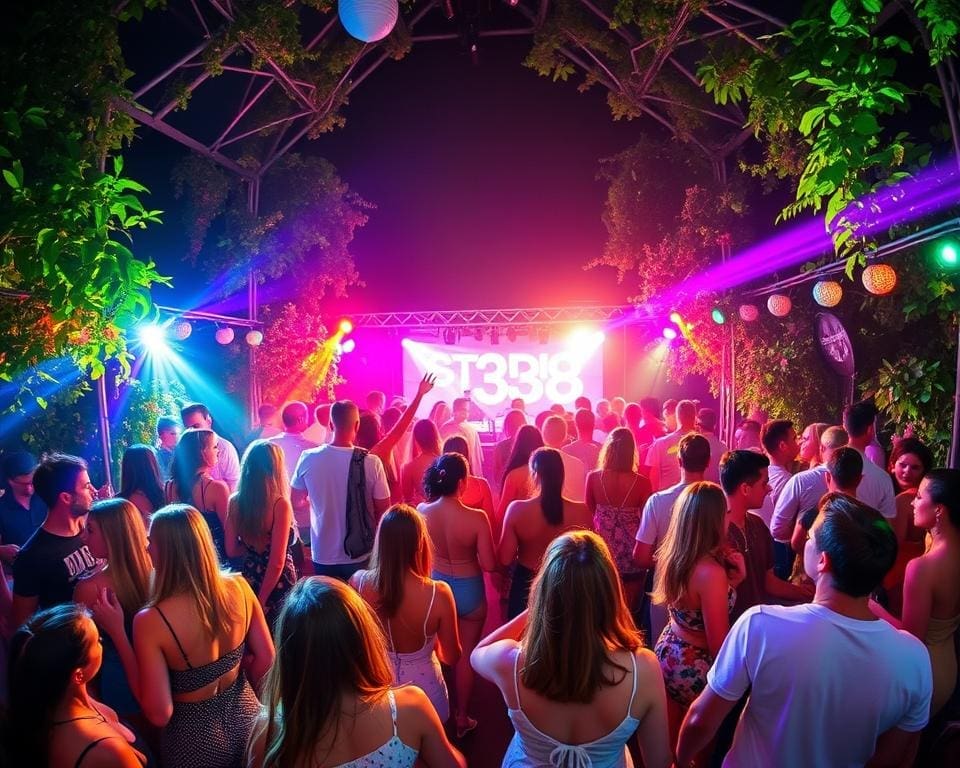 Discotheek Studio 338 Londen: Feesten in de buitenlucht