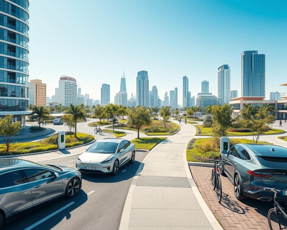 Duurzame mobiliteit en elektrische voertuigen