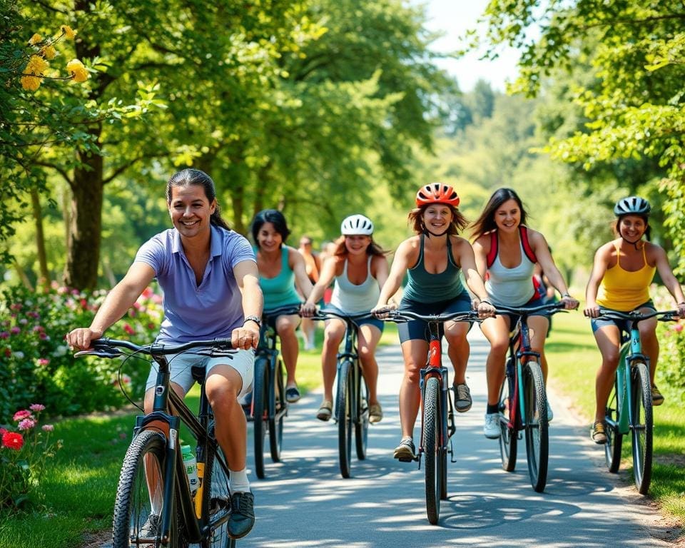 Fietsen voor gezondheid en gewichtsonderhoud