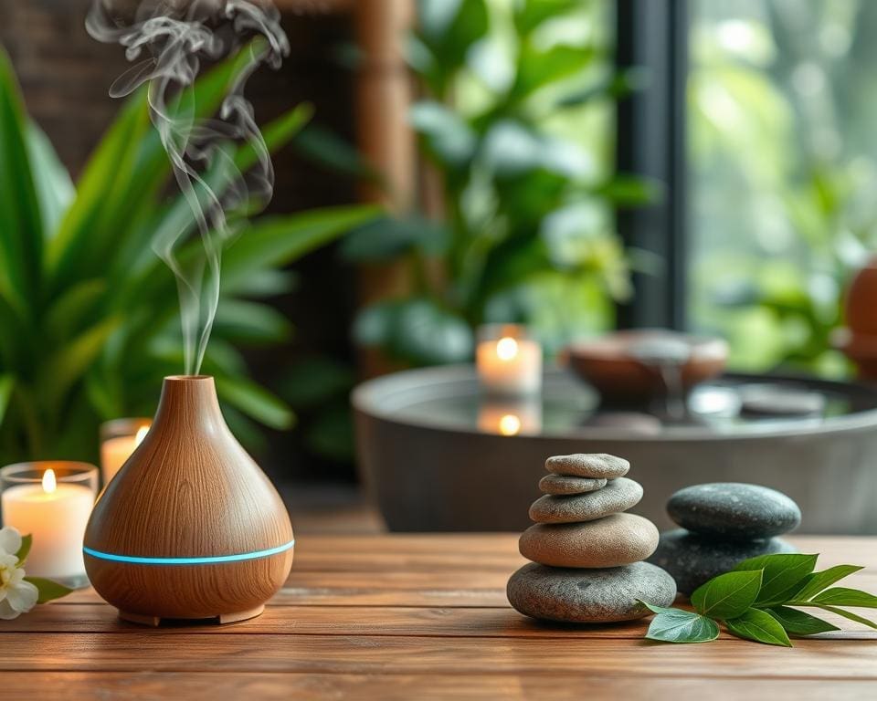 Gebruik van essentiële oliën voor stressverlichting