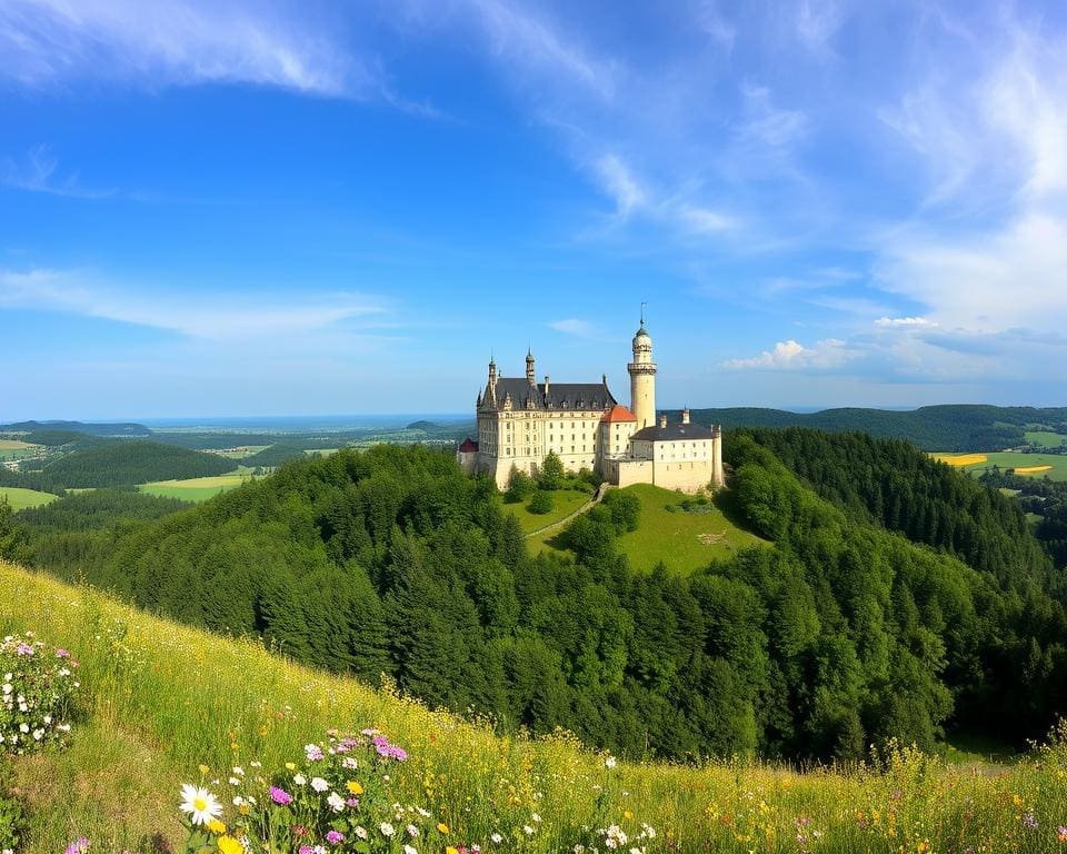 Het Zomerkasteel Hohenzollern: Koninklijke pracht in Duitsland