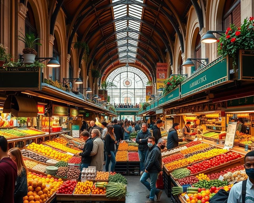 La Boqueria Markt Barcelona: Proef de Spaanse cultuur