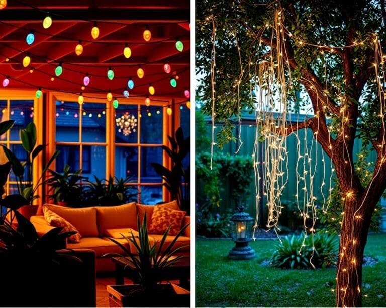 Lichtslingers voor een feestelijke sfeer in huis en tuin