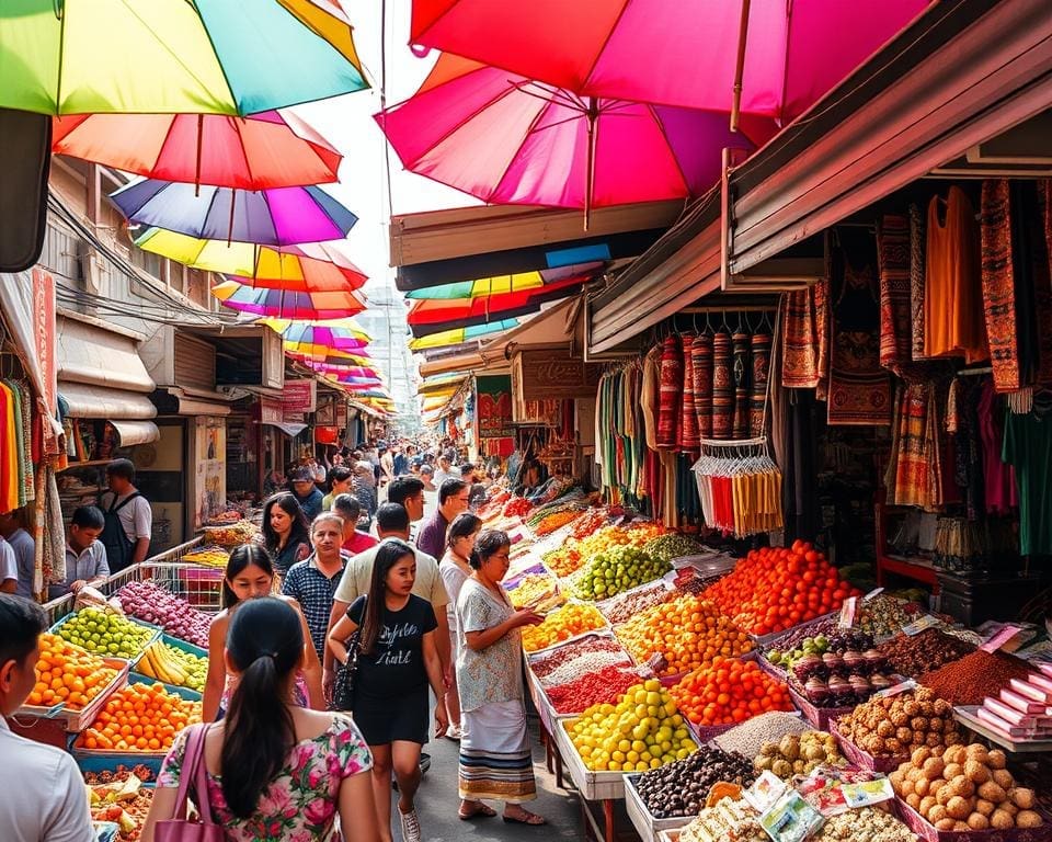 Ontdek de kleurrijke markten van Bangkok