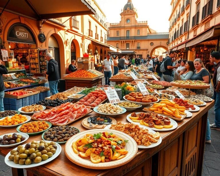 Proef de verse tapas op de markten van Sevilla