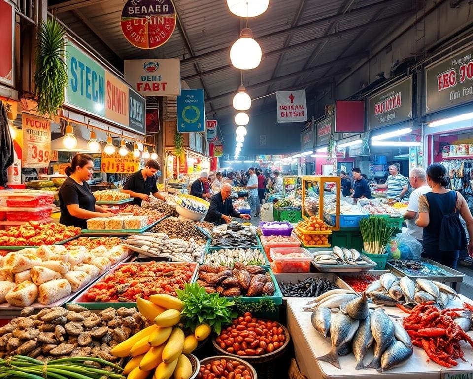 Proef de verse zeevruchten op de markten van Ho Chi Minh Stad