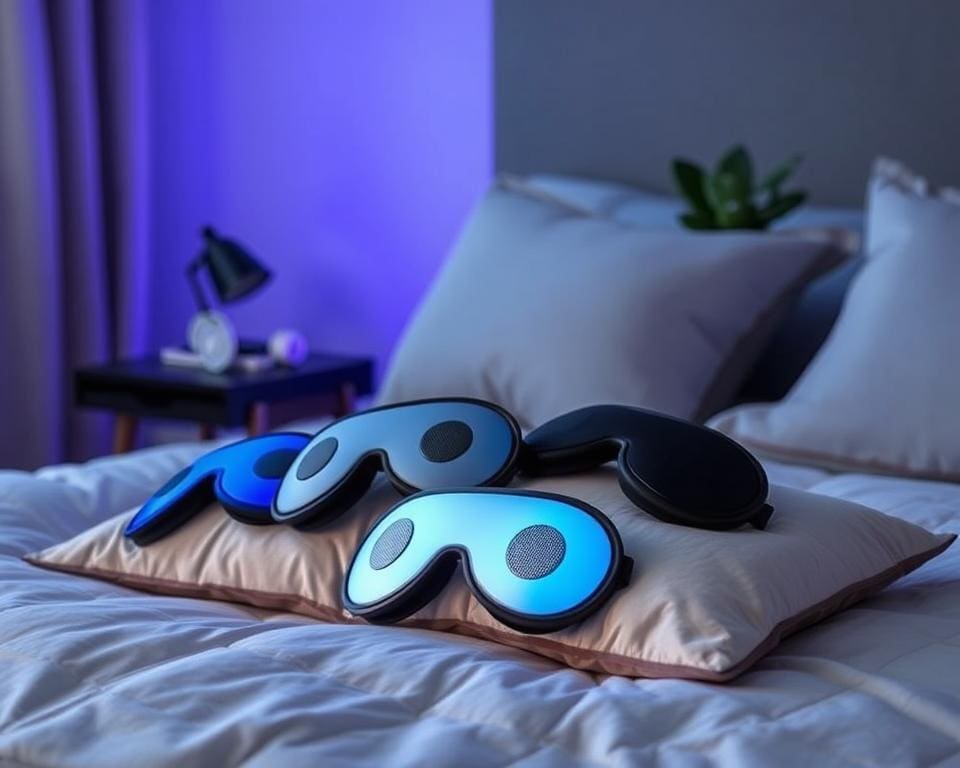 Slaapmaskers met geïntegreerde speakers