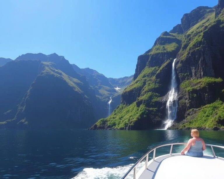 Verken de fjorden van Nieuw-Zeeland tijdens een boottocht