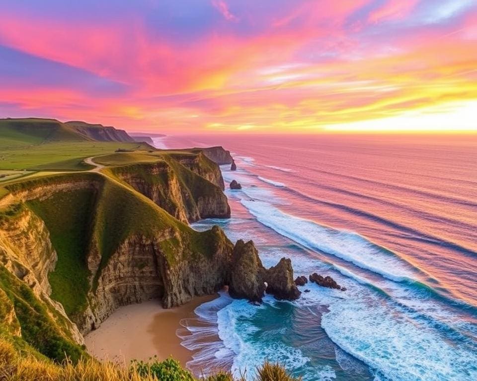 bewonder de schilderachtige kust van Californië