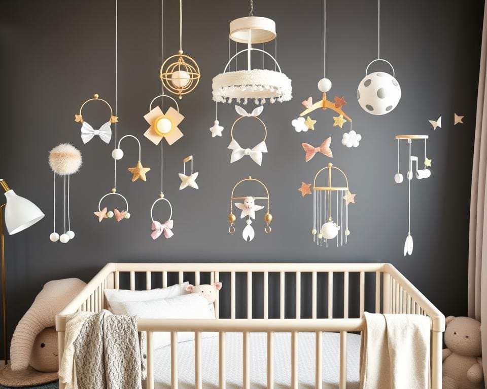 muziekmobiel trends in babykamer accessoires