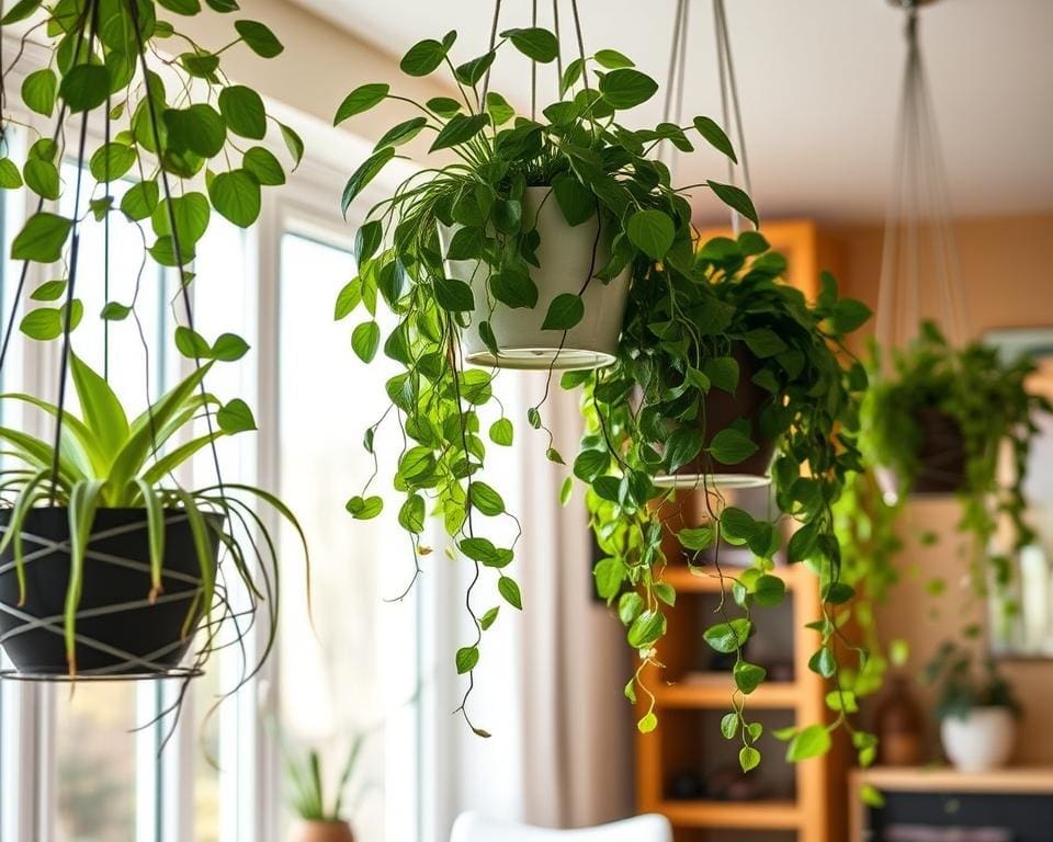 trendy hangplanten voor binnen