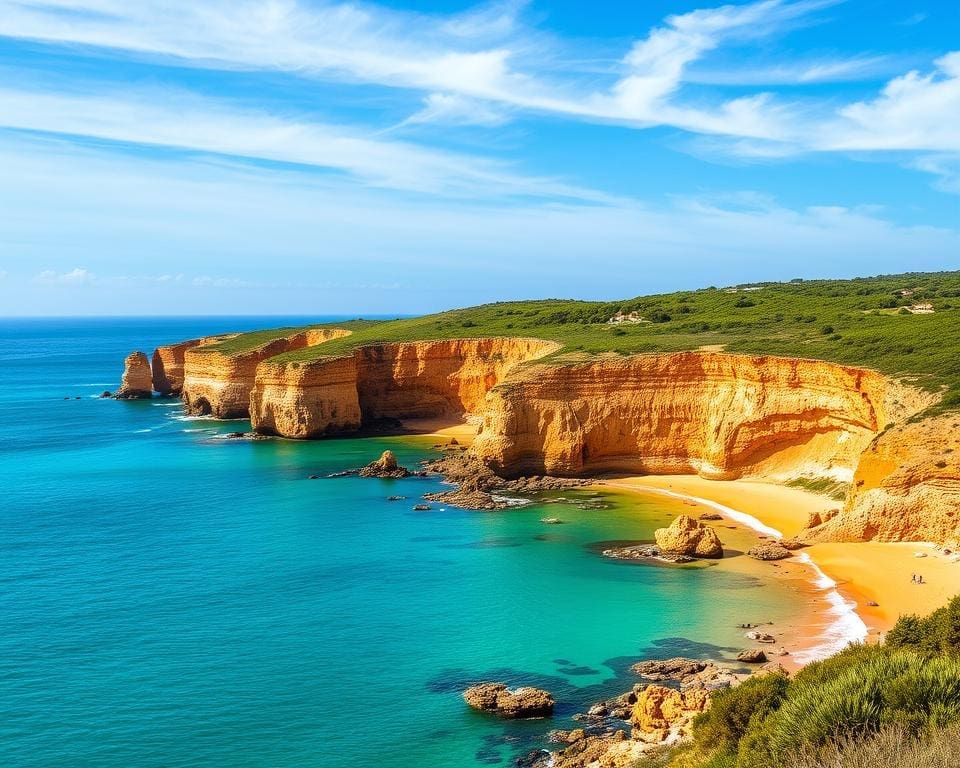 Bewonder de schilderachtige kust van de Algarve