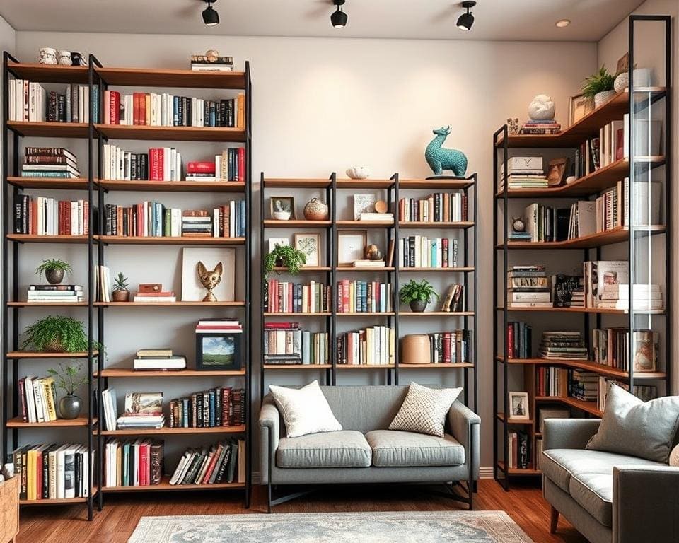 Boekenkasten die stijlvol en praktisch zijn voor elke kamer