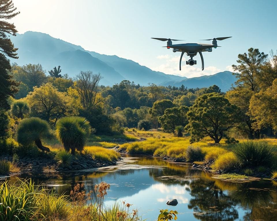 Drones bewaking natuur