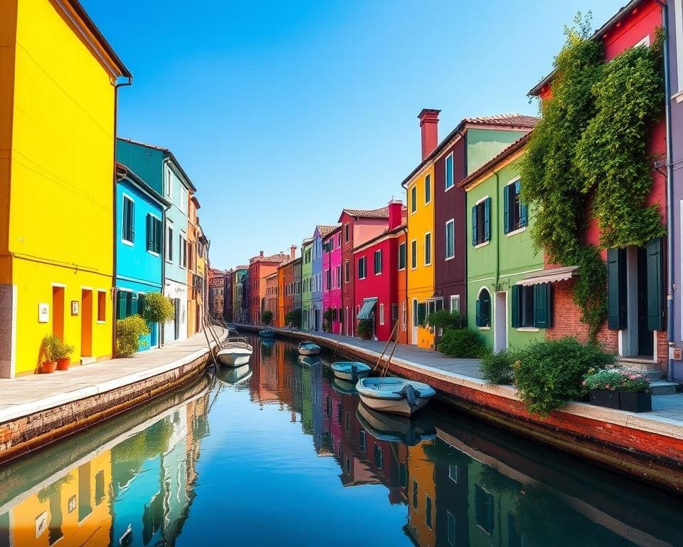 Ontdek de kleurrijke huizen van Burano, Italië