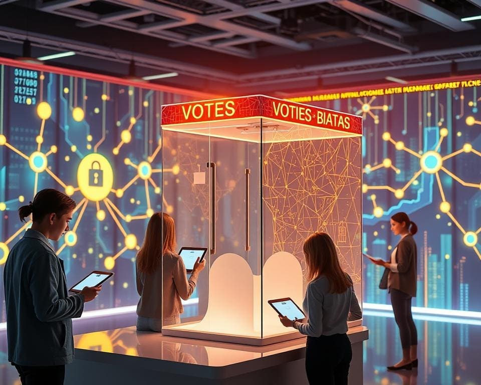 blockchain in de verkiezingen