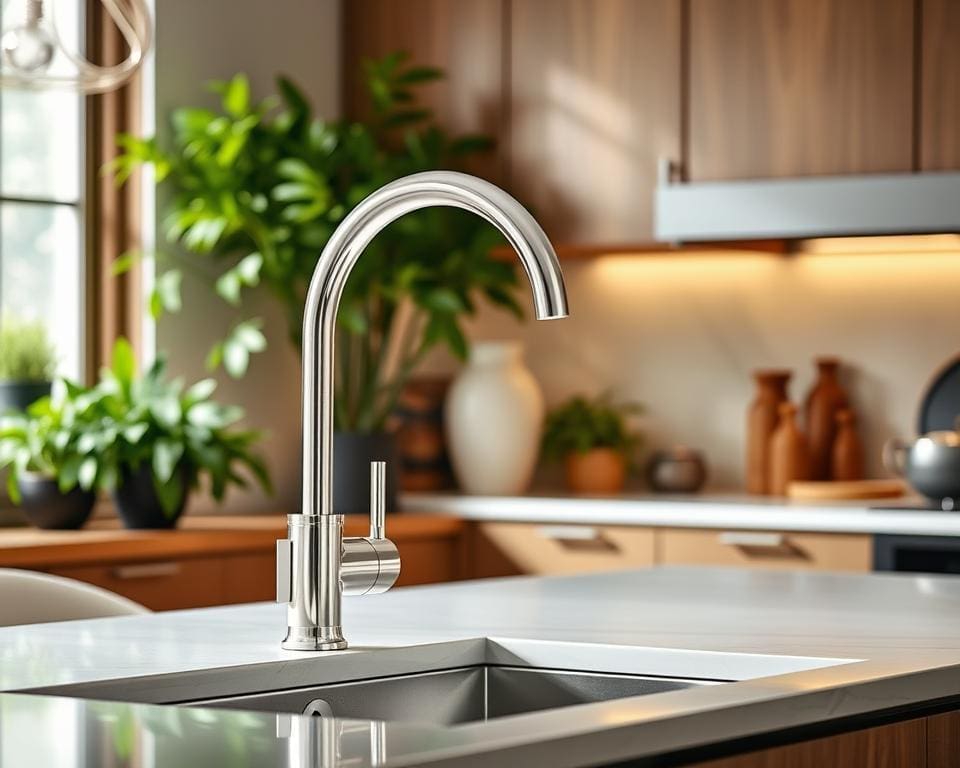 Grohe-keukenkraan: waterbesparing en design