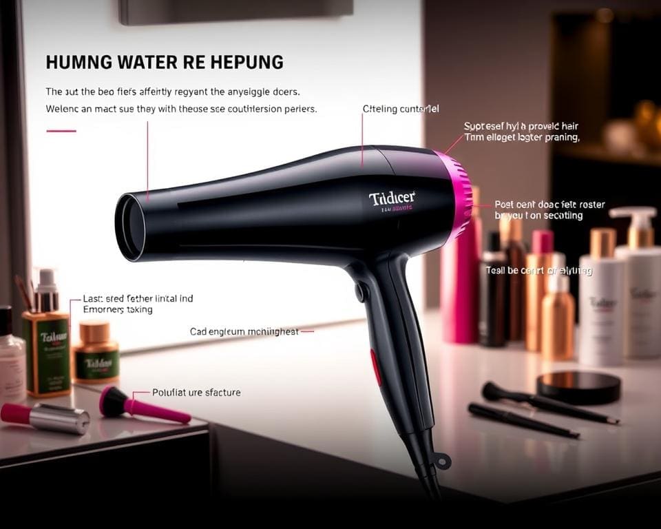 Professionele haardroger voor styling