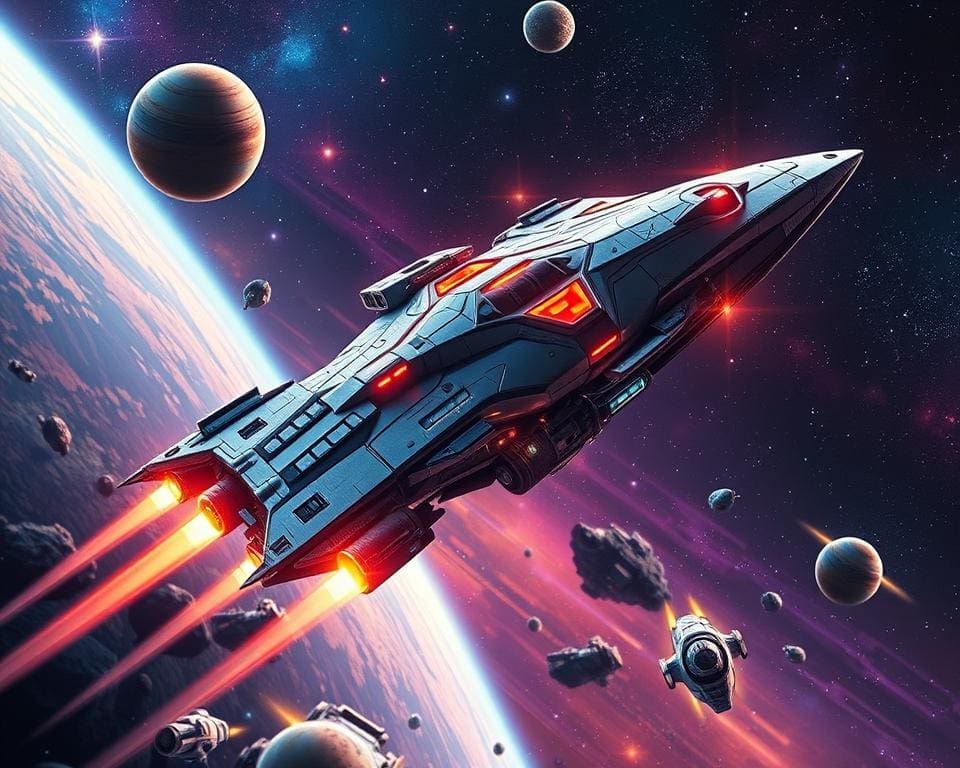 Ruimtevaarttechnologieën die de wetenschap vooruitstuwen