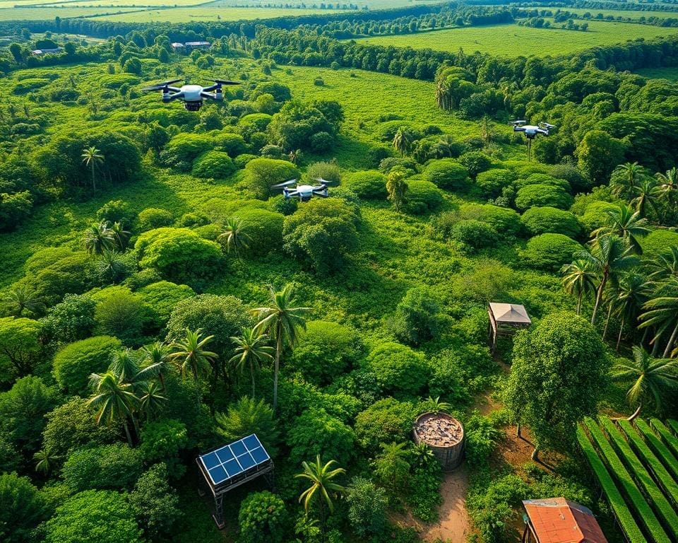 Slimme technologieën voor het beschermen van natuurgebieden