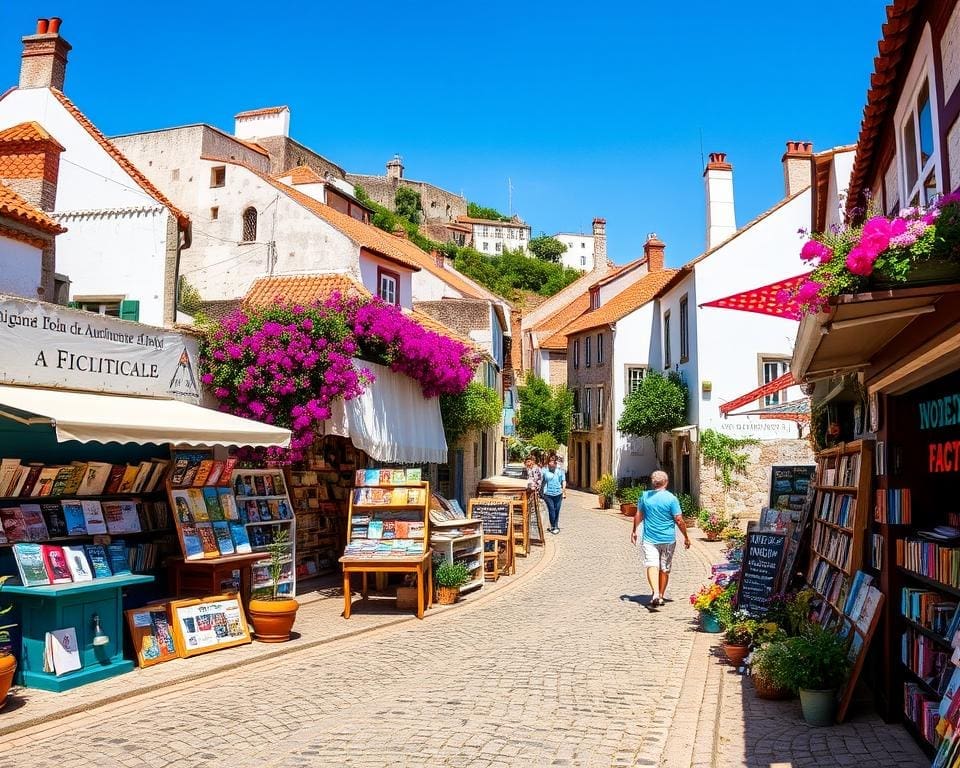 boeken en creativiteit in Óbidos