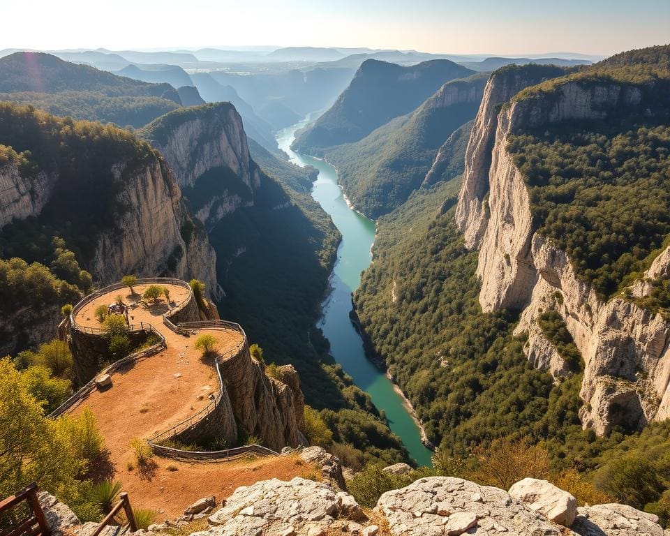 Toerisme Gorges du Verdon Uitzichtpunten