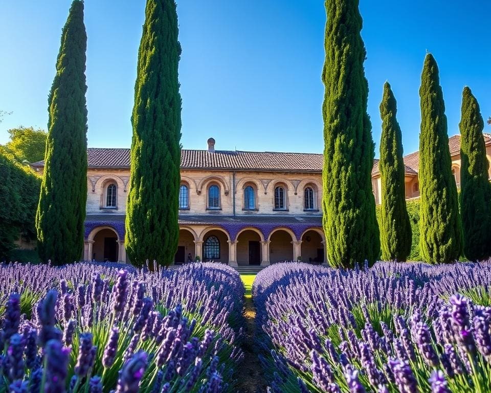 lavendel rond de abdij van Sénanque