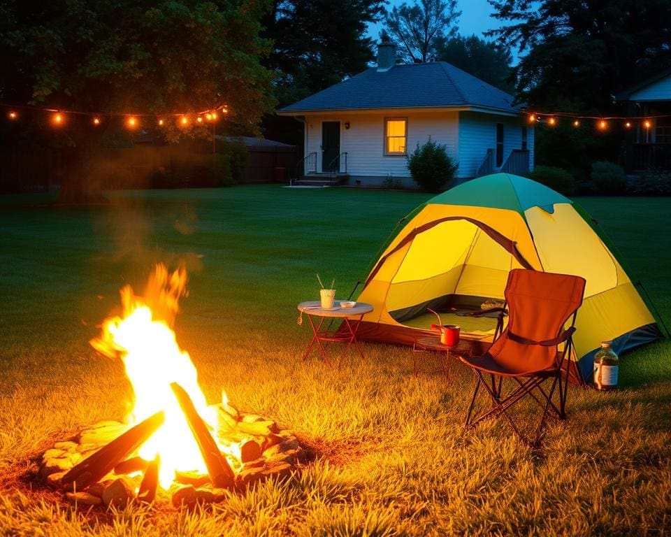 Heb jij al eens kamperen in eigen tuin geprobeerd?