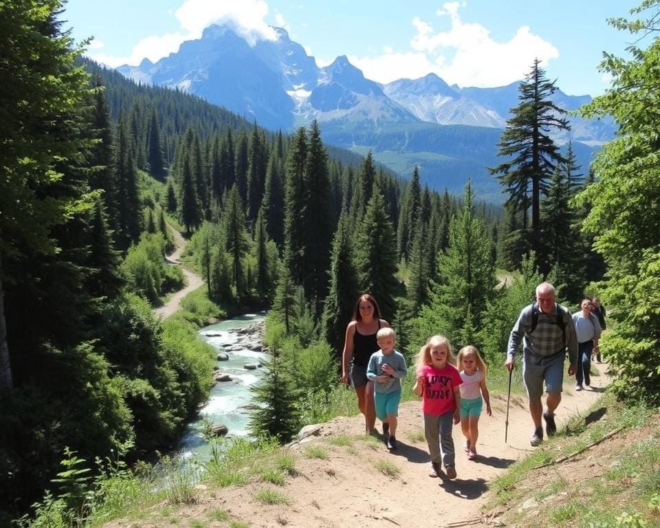 Hoe wandel je met kinderen meerdaagse routes?