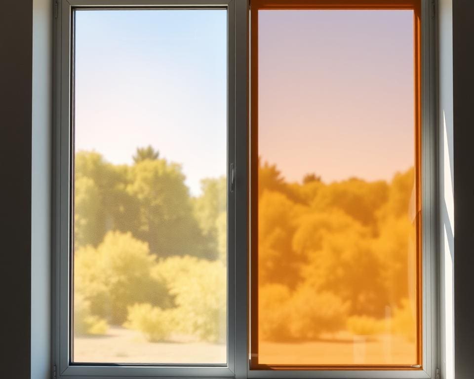 Is zonwerende raamfolie binnen of buiten beter?